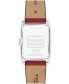 Фото #5 товара Часы COACH Women's Resse Red Leather Watch