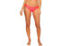 Luli Fama 269066 Women's Ruched Back Red Bikini Bottom Swimwear Size M