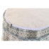 Cushion DKD Home Decor Floor Beige Blue Brown 40 x 40 x 40 cm Arab Fringe