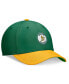 ფოტო #3 პროდუქტის Men's Green/Gold Oakland Athletics Cooperstown Collection Rewind Swooshflex Performance Hat