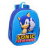 Фото #1 товара Школьный рюкзак 3D Sonic Speed Синий 27 x 33 x 10 cm