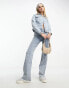 Фото #4 товара New Look denim jacket in light blue wash