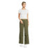 Фото #2 товара Liv & Lottie Juniors’ Women High-Rise Cargo Pants 30” Inseam L Green 100% Cotton