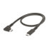 Фото #1 товара USB-C-кабель Startech RUSB31CC50CMBR Чёрный 50 cm