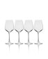 Фото #1 товара Melody White Wine Glass Set of 4, 15 oz