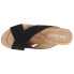 Фото #4 товара CL by Laundry Dream Day Wedge Womens Black Casual Sandals IDAA27QFS-001