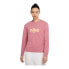 Фото #1 товара Женская рубашка с длинным рукавом Nike Crew Розовый