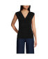 ფოტო #1 პროდუქტის Women's Lightweight Jersey Wrap Front Top