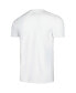 Men's White Back to the Future Graphic T-Shirt Белый, S - фото #2