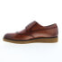 Фото #5 товара Zanzara Malton ZZ1427C Mens Brown Oxfords & Lace Ups Wingtip & Brogue Shoes