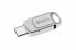 Фото #7 товара Verbatim MyDual - 32 GB - USB Type-A / USB Type-C - 2.0 - Swivel - Silver