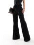 Фото #7 товара Mango pintuck tailored flare trouser in black