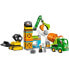 Фото #5 товара Конструктор LEGO Duplo Construction Site with Construction Vehicles.