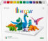 Фото #1 товара Пластилин или масса для лепки для детей Tm Toys Hey Clay - Masa plastyczna Dinozaury HCLSE006