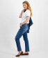 ფოტო #3 პროდუქტის Women's Mid-Rise Stretch Slim-Leg Jeans, Created for Macy's