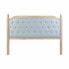 Изголовье кровати DKD Home Decor Синий Натуральный Деревянный древесина каучукового дерева 160 x 6 x 120 cm