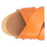 Фото #4 товара Dingo Driftwood Studded Platform Womens Orange Casual Sandals DI849-800