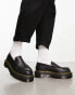 Фото #1 товара Dr Martens Penton quad ds loafers in black paris leather