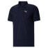 Фото #1 товара Puma Essentials Pique Small Logo Short Sleeve Polo Short Mens Blue Casual 679107