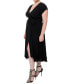 Фото #2 товара Plus Size Jasmine Midi Dress