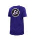 Фото #4 товара Men's Blue Los Angeles Lakers 2022/23 City Edition Big and Tall T-shirt