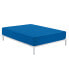 Фото #1 товара Простыня подогнанная Alexandra House Living синяя 200 кровать 50% хлопок 144 темы 28 см