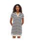 ფოტო #1 პროდუქტის Women's Orenda Stripe Polo Dress