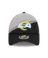 Men's Gray, Black Los Angeles Rams 2023 Sideline 9FORTY Adjustable Hat