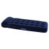 BESTWAY Inflatable Flocked Airbed With Built-in Foot Pump