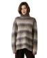 Фото #1 товара Women's Ariana Multi Colored Wool-Blend Turtleneck Sweater