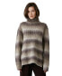 ფოტო #1 პროდუქტის Women's Ariana Multi Colored Wool-Blend Turtleneck Sweater