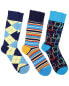 Фото #1 товара Unsimply Stitched Set Of 3 Crew Sock Men's