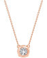 Badgley Mischka certified Lab Grown Diamond Solitaire Pendant 18" Necklace (2-1/4 ct. t.w.) in 14k Gold