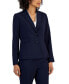Фото #3 товара Костюм классический Le Suit женский пиджак с прямыми брюками на средней посадке и воротником "шаль"