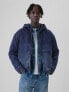 Фото #1 товара Oversized Lined Denim Hoodie