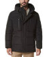 Фото #4 товара Men's Yarmouth Micro Sheen Parka Jacket with Fleece-Lined Hood