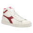 Diadora Game L Waxed High Top Mens White Sneakers Casual Shoes 159657-C5147