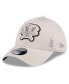 ფოტო #1 პროდუქტის Men's Cream Oakland Athletics 2024 Clubhouse 39THIRTY Flex Fit Hat