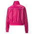 Фото #4 товара Puma Iconic T7 Woven Track Relaxed Jacket Womens Pink Casual Athletic Outerwear