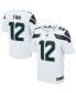 ფოტო #1 პროდუქტის Men's Seattle Seahawks 12s White Elite Jersey