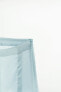 Фото #7 товара Атласные шорты с кружевом ZARA