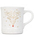 Фото #3 товара Noel Collection 14-Oz. Stoneware Rudolph Coffee Mug