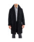 ფოტო #2 პროდუქტის Men's Zach Knee Length Jacket Top Coat Trench Wool Blend Overcoat