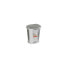 Waste bin with pedal Plastic Forte 1230712 Aluminium 10 L Silver