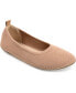 ფოტო #1 პროდუქტის Women's Jersie Knit Flats