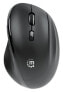 Фото #6 товара Manhattan Ergonomic Wireless Mouse - Right Handed - Adjustable 800/1200/1600dpi - 2.4Ghz (up to 10m) - Six Button with Scroll Wheel - Combo USB=A and USB-C receiver - Black - AA battery (included) - Three Year Warranty - Retail Box - Right-hand - Optical - RF Wirel