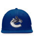 Фото #2 товара Men's Blue Vancouver Canucks Core Primary Logo Fitted Hat
