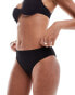 Фото #2 товара Accessorize high waist bikini glitter bottom in black