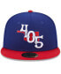 Фото #3 товара Men's Blue Oklahoma City Dodgers Authentic Collection Alternate Logo 59FIFTY Fitted Hat