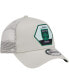 Фото #3 товара Men's Cream Austin FC Established Patch 9FORTY A-Frame Trucker Adjustable Hat